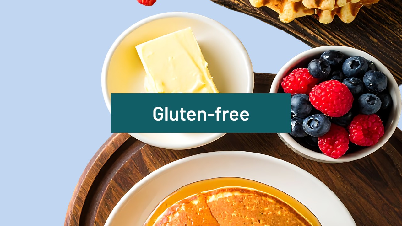 ¿Quién dice que los pancakes y los waffles belgas sin gluten tienen que renunciar a la textura, el sabor o el valor nutricional?