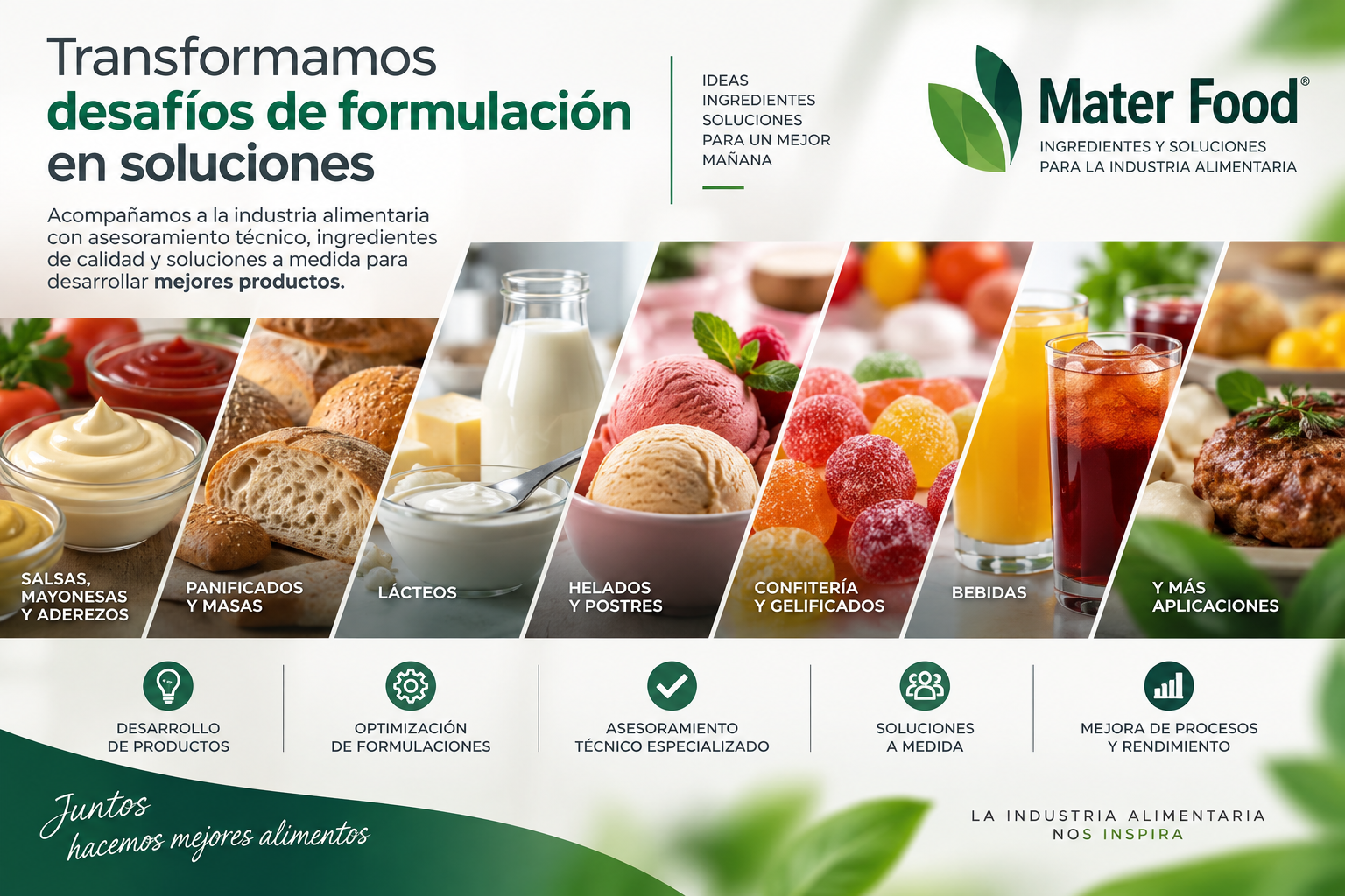 Transformamos desafíos de formulación en soluciones